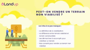 Comment et à qui vendre un terrain non viabilisé ?