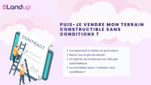 Puis-je vendre mon terrain sans conditions ?