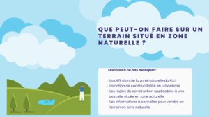 Que peut-on faire sur un terrain en zone naturelle et forestière ?