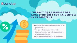 L’impact de la hausse des taux d’intérêt sur la vente à un promoteur