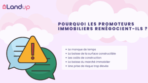Pourquoi le promoteur immobilier renégocie la promesse de vente ?