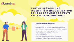 Faut-il prévoir le versement d’une indemnité d’immobilisation dans la promesse de vente faite à un promoteur ?
