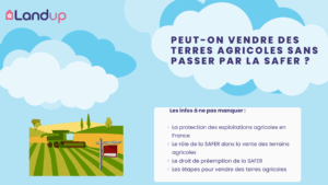 Peut-on vendre des terres agricoles sans passer  par la Safer ?